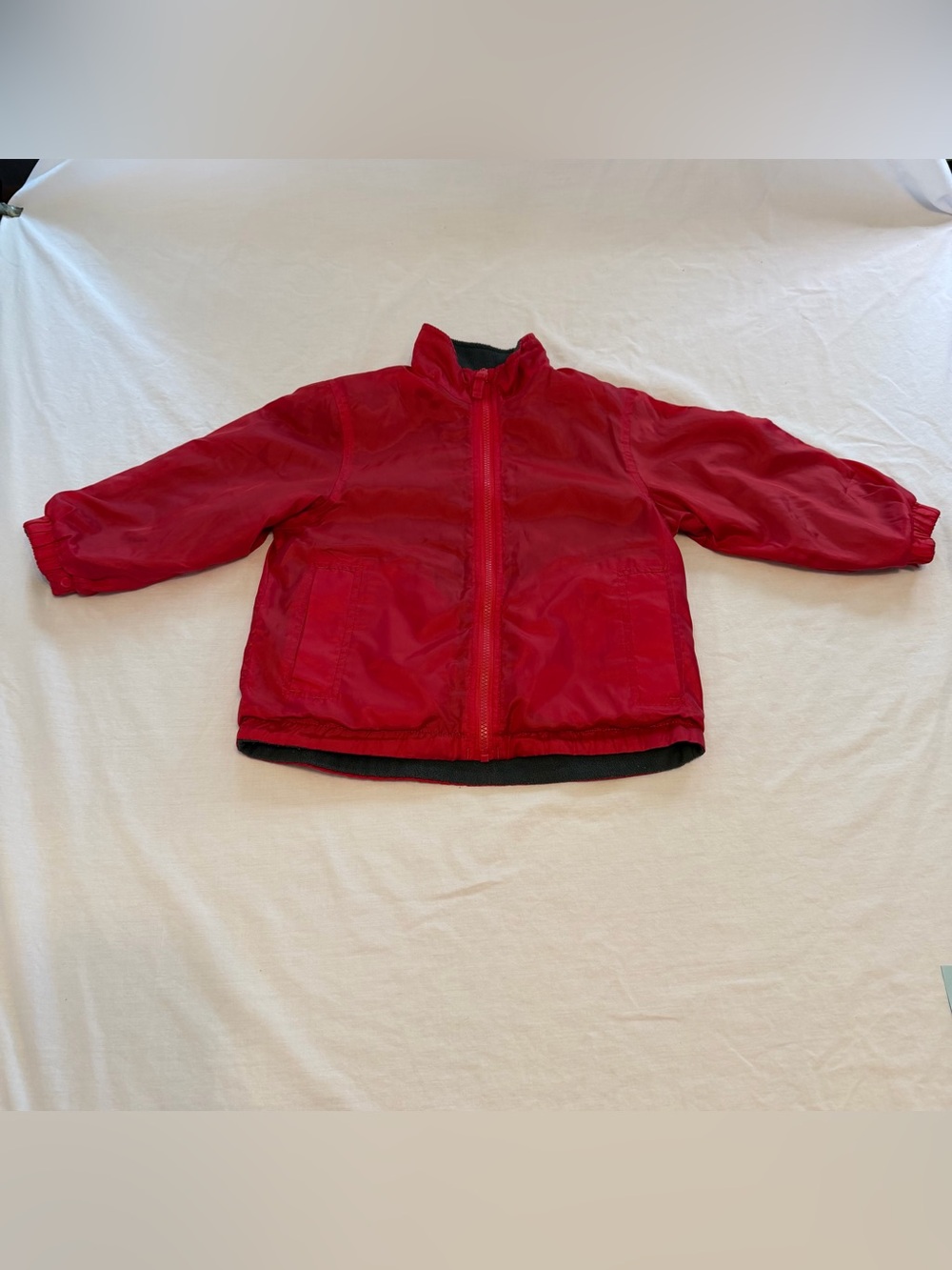 Oshkosh Red Kids' Zip-Front Jacket reversible Size 5
